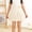 Beige, variant on HOMADLES Girls School Uniform Skirt Elastic Waist Pleated Ruffle Skirts A-Line Skort Scooter Skirt for Girl, Summer A-Line Skirts Black 5-6T