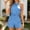 Sky Blue, variant on Yuhangmm Womens Rompers for Summer, Elegant Sleeveless One Piece Outfit with Tie Detailing Casual Summer Style Pink S