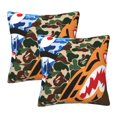 thumbnail image 1 of Fundas de almohada Ba-Pe, paquete de 2 fundas de almohada para sofá cama, sala de estar, 20 x 20 pulgadas, 1 of 8