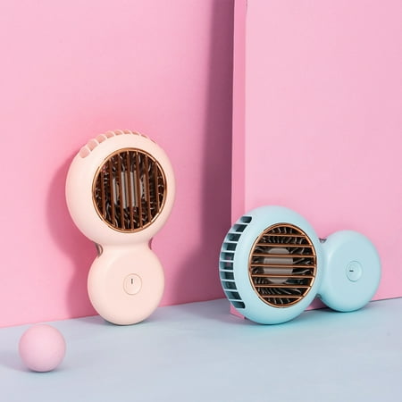 

Xinwanna Desk Fan Handhold Long Lasting Wind Portable USB Mini Portable Fan for Shopping (White)