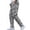 #Dark Gray, variant on DPTALR Men's Fashion Casual Plaid Lace-up Elastic Pencil Pants Outdoor Style,Khaki,Big and Tall Men S