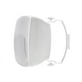 thumbnail image 3 of Monoprice WS-7B-52-W 5.25in. Weatherproof 2-Way 70V Indoor/Outdoor Speaker, White (Each) For Use In Whole Home Audio Systems, Restaurants, Bars, Retail stores, Patio, Poolside, Garage, 3 of 6