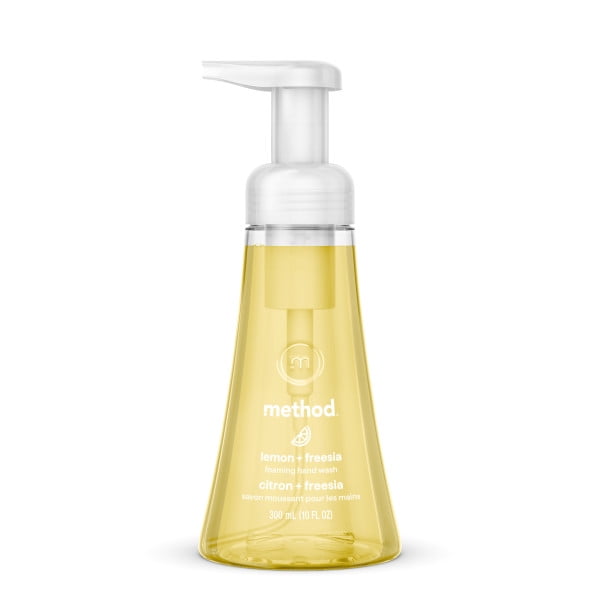 Method Foaming Hand Soap, Lemon and Freesia, 10 oz