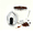 White, variant on Rambler 14 oz Ceramic Lined Stackable Mug, Vacuum Insulated, Stainless Steel with MagSlider Lid, Black