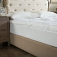 thumbnail image 3 of St. James Home Dual Chamber Down Alternative and Nano Feather Mattress Topper - White Twin, 3 of 5
