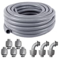 thumbnail image 1 of Kit de conductos eléctricos Ansgery de 1 pulgada y 25 pies con accesorios incluidos, 1 of 7