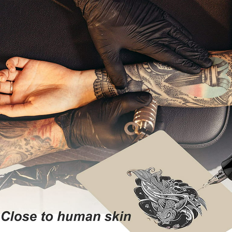 5 Pcs Blank Tattoo Practice Skins Tattoo Skin Practice Double Sides Fake  Skin Tattooing Microblading Eyebrow Lip Practice Skin For Beginners And Expe
