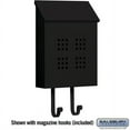 thumbnail image 3 of Salsbury Industries 4625BLK Traditional Mailbox, Decorative, Vertical Style, Black, 3 of 4
