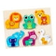 thumbnail image 4 of Rompecabezas para niños pequeños de 3 a 5 años Juguetes Montessori para 3 Animal C, 4 of 9