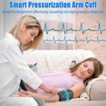 thumbnail image 3 of Automatic Upper Arm Digital Blood Pressure Monitor Pulse Rate Monitoring Machine,2X99 Reading Memory, 3 of 5