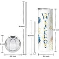 thumbnail image 6 of Wifey Tumbler - Wifey Cups Gifts For Wife from Husband - 20 Oz Insulated Wifey Coffee Cup, Mug, Water Bottle, Drinking Glasses - Mother''s Day Gifts Anniversary Birthday Christmas Gifts for wife, 6 of 6