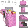 thumbnail image 5 of Travel Cooler Bag - Pink Halloween Pattern Camping Beer Cooler Backpack with Bottle Opener- Waterproof Insulated Picnic Backpacks - Cooler Bag for Beach, 5 of 6