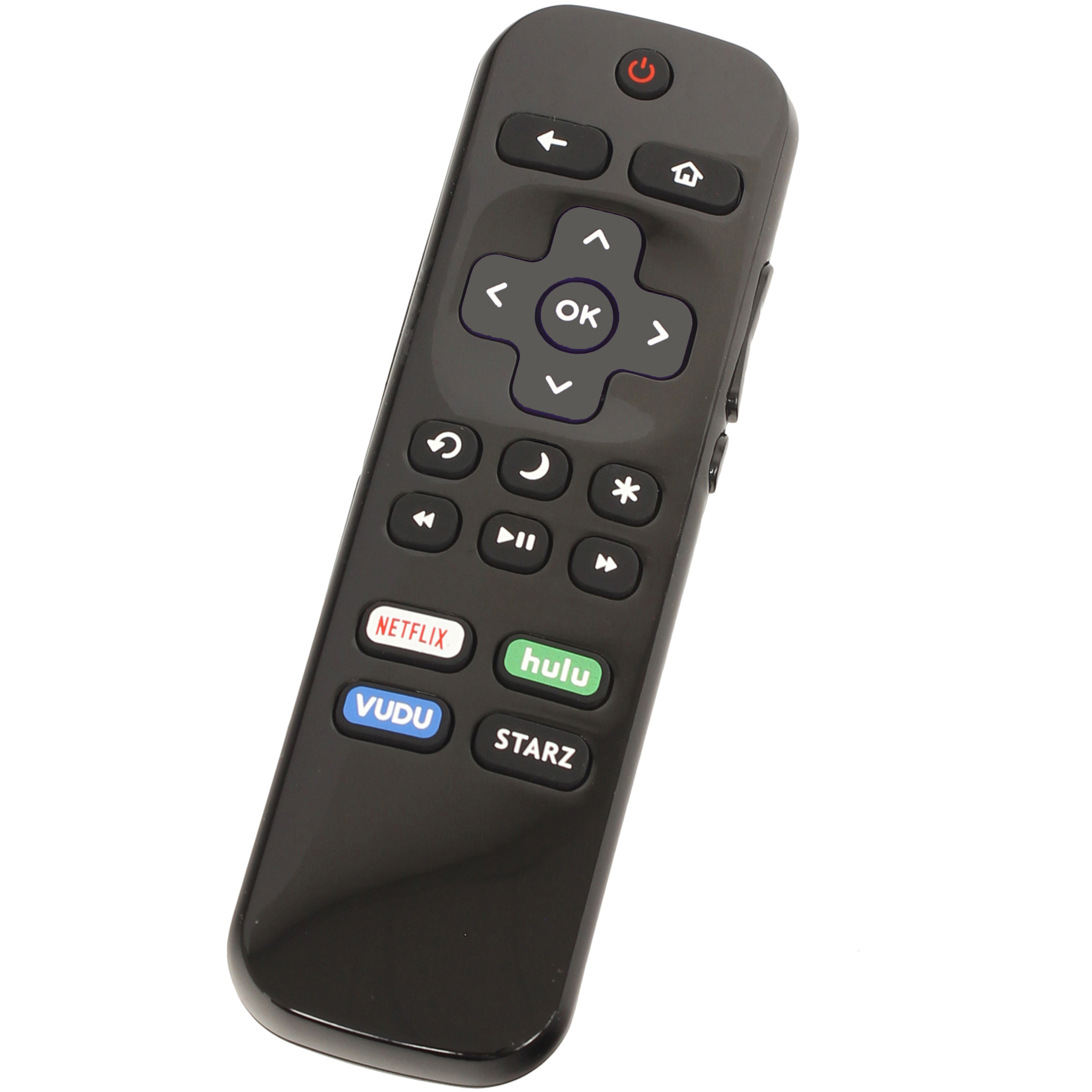 ONN RC-AFIR 3226000858 Smart TV Remote For Roku TVs – With Netflix/Vudu Shortcuts (Used, Tested)