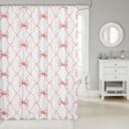 thumbnail image 2 of Kawaii Bow Shower Curtain Cute Bowknot Bath Curtain 72"Wx72"L Teen,Pink Girly Bow Bathroom Curtain Fantasy Princess Bow Tie Bathroom Accessories, 2 of 6