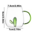 thumbnail image 4 of Vasos para beber Glassware, taza de café de vidrio batido, 400 ml, 4 of 9