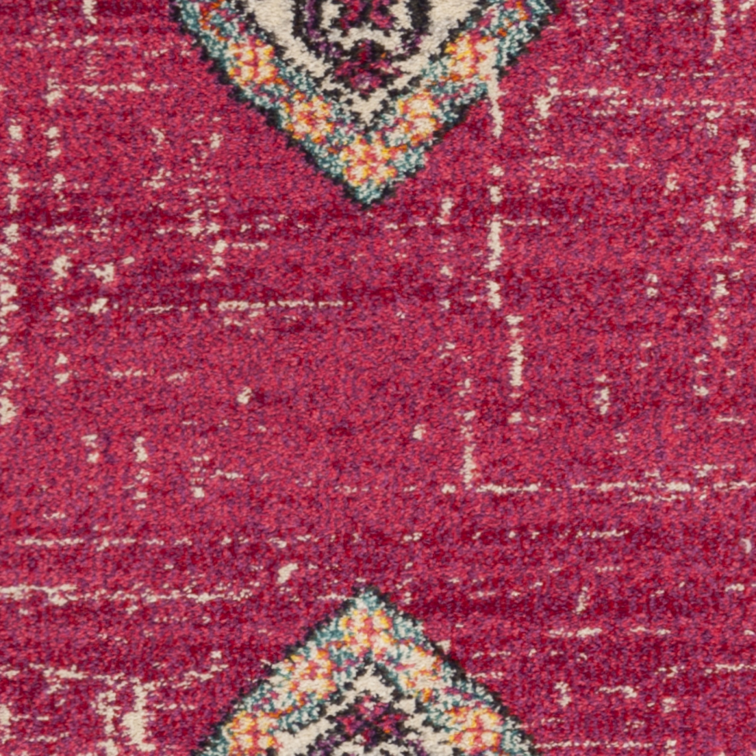 SAFAVIEH Monaco Trochez Traditional Area Rug, Pink/Multi, 8' x 10'