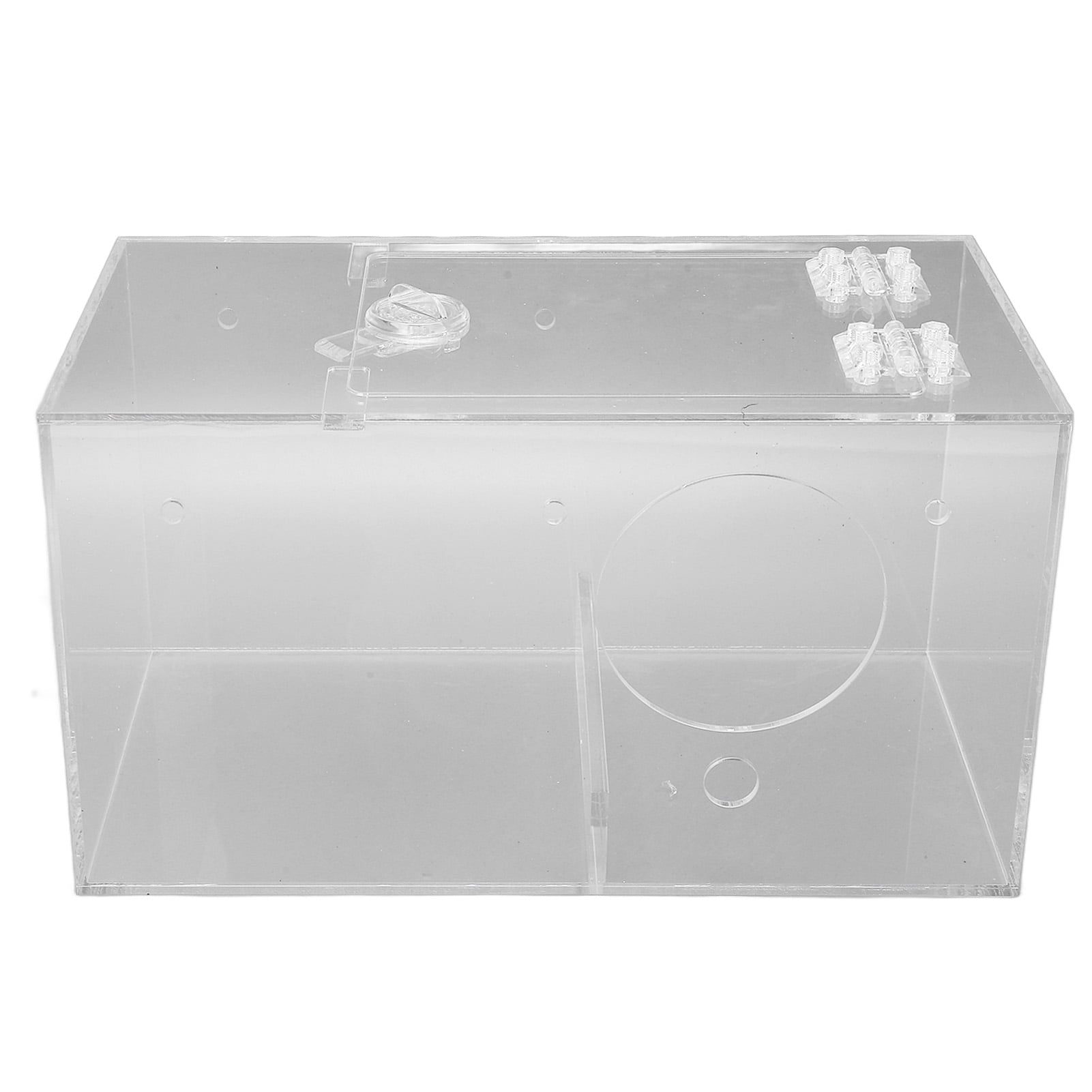 LHCER Acrylic Bird Breeding Box Transparent Nesting Box with Standing