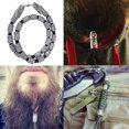 thumbnail image 2 of 24PCS Beard Bead Vintage Alloy Multi-purpose Rune Bead Jewelry Making Bead, 2 of 9