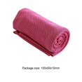 thumbnail image 3 of Toalla de sensación fría Toalla de gimnasio de absorción de sudor para ejercicio de verano (rojo rosa) Tmvgtek Para Estrenar, 3 of 3