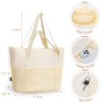 thumbnail image 3 of Bolso de Playa KABAQOO Grande Impermeable y Resistente a la Arena para Mujeres, 3 of 8