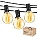 thumbnail image 3 of DAMAING Outdoor 100FT Globe String Lights with 52 Dimmable G40 Shatterproof LED Bulbs,Waterproof Connectable Patio Light for Backyard Hanging Lights,2700K Warm Glow, 3 of 4