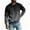 Dark Gray, variant on Mens Gradient Crew Neck Sweatshirt Long Sleeve Fashion Casual Loose Fit Pullover Hoodless Sweatshirts Blue M