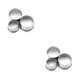thumbnail image 4 of Injueey 3 Pieces/Set Dumpling Skin Mould Maker Making Steel Doughs Stainless Pastry Cooking Bakeware DIY Tool Baking for Restaurant 1 2piezas, 4 of 6