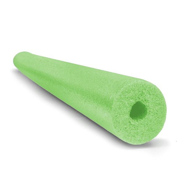 Oodles of Noodles Jumbo Pool Noodle - 55 Inch x 3.5 Inch Hollow Core Swim Float (Lime)