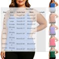 thumbnail image 2 of Tbopshirt Undershirts for Women Plus Size Maternity Shapewear Adjustable Spaghetti Strap Camisole with Built in Padded Bra Adjustable Strap Sleeveless Tank Top, 2 of 9