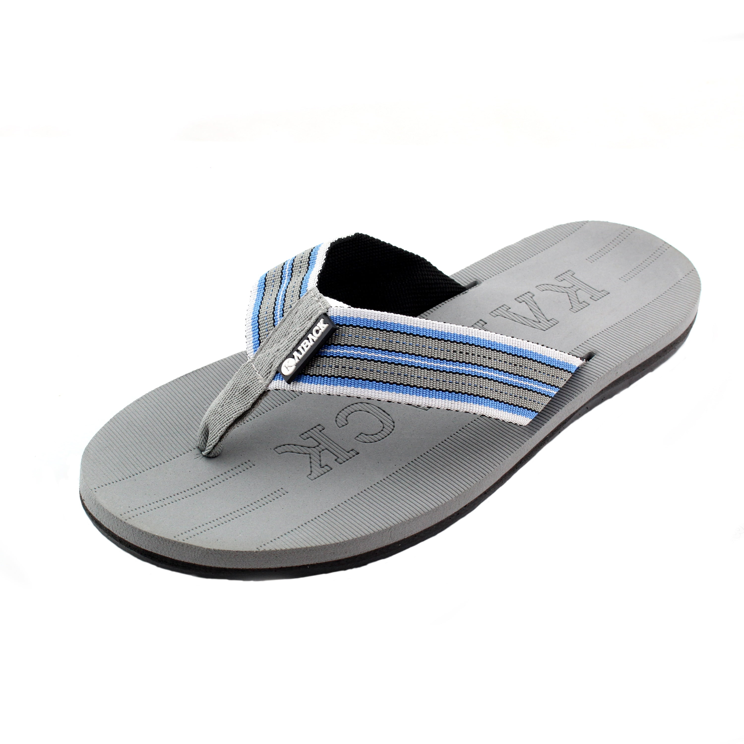 Kaiback Men's Beachcomber Sandal Blue & Grey - Walmart.com