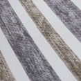 thumbnail image 4 of Fabric Mart Direct Purple, Beige Jacquard Velvet Fabric By The Yard, 54 inches or 137 cm width, 12 Continuous Yards Beige Jacquard Fabric, Chenille Stripes, Upholstery Drapery Curtain Wholesale Fabric, 4 of 8