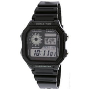 Casio Men's Core AE1200WH-1AV Black Plastic Japanese Quartz Sport Watch