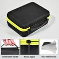 thumbnail image 3 of Case Compatible with Brother P-Touch PTD220 D210 Home/Office Everyday Label Maker, Storage Holder Carrying Organizer for Label Tapes, AC Adapter, Charging Cables (Box Only) - Black, 3 of 6