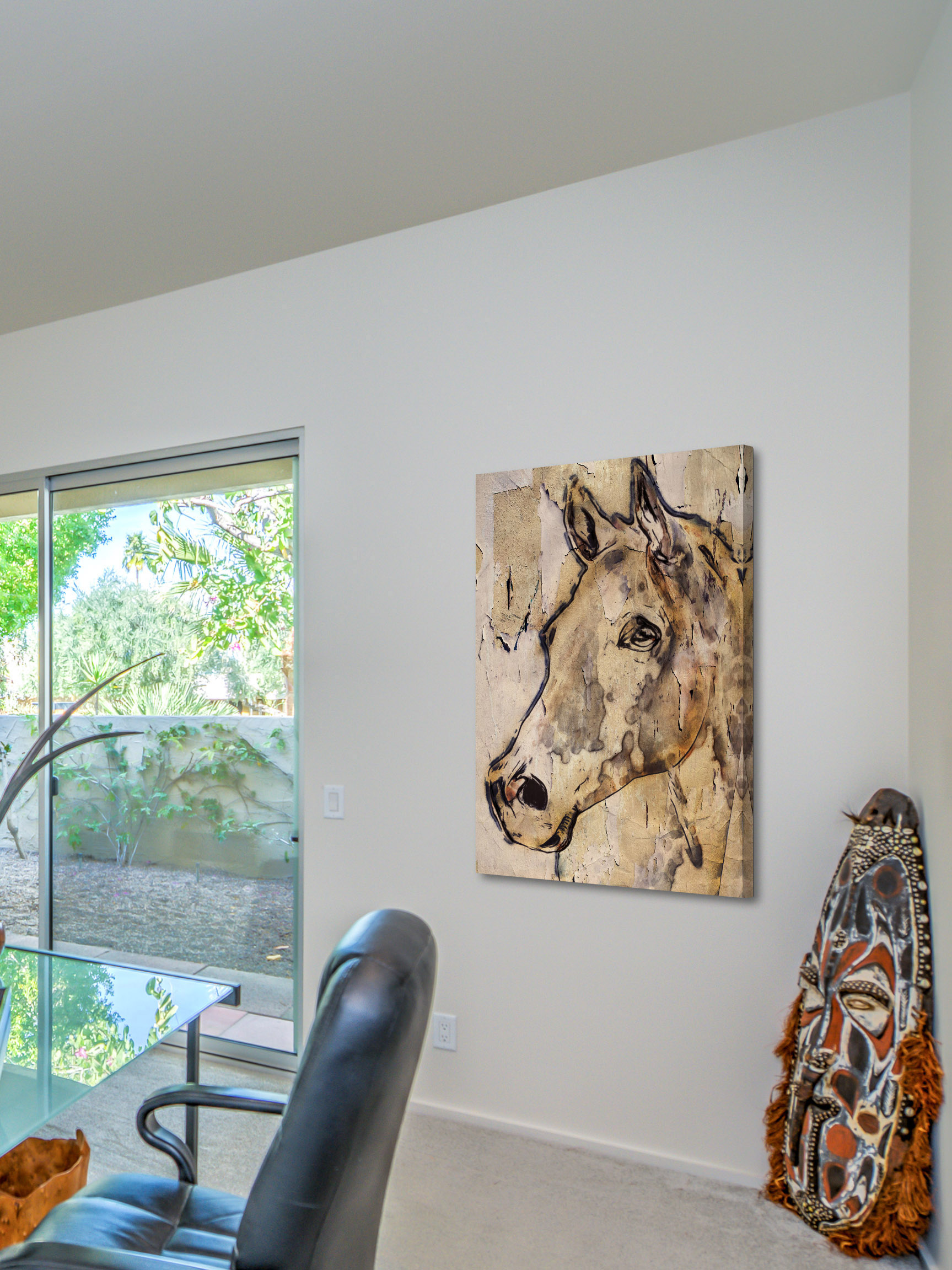 "Winner Horse" Painting Print on Wrapped Canvas
