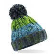 thumbnail image 1 of Beechfield - Gorro infantil modelo Corkscrew con pompón (Gris eléctrico), 1 of 2