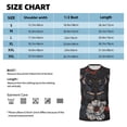 thumbnail image 4 of Daiia Midnight Butterfly Floral Dream Printed Men's Tank Tops,Casual Soft Sleeveless Gym Muscle Shirts Bodybuilding Tee-Large, 4 of 8