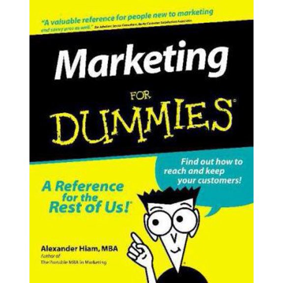 Pre-Owned Marketing For Dummies by Alexander Hiam (Paperback)