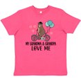 thumbnail image 3 of Inktastic Grandma Grandpa Love Me Youth T-Shirt, 3 of 5