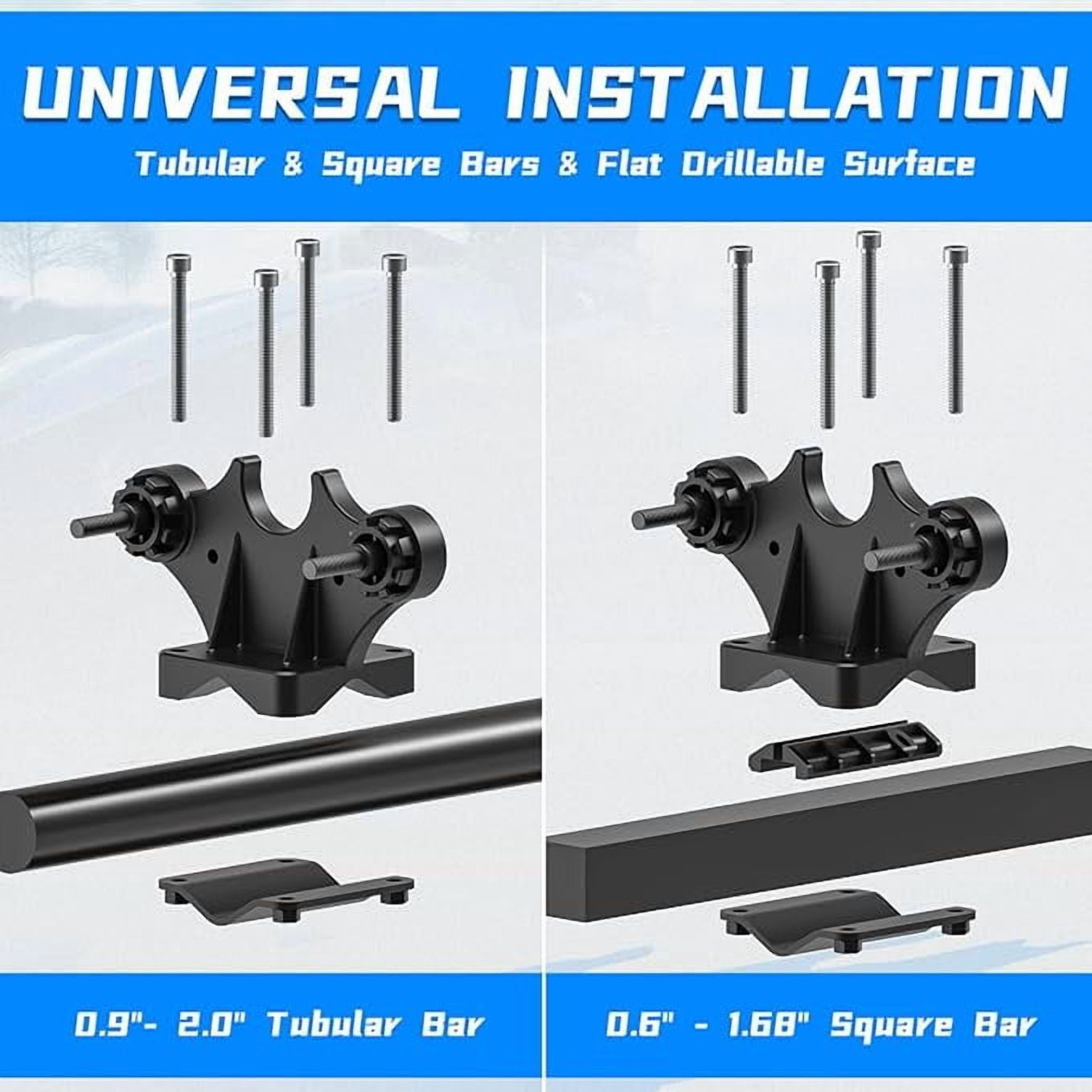 UTV ATV Utility Tool Rack Holder Tool Rack Bow Mount Shovel Rack For Sportsman