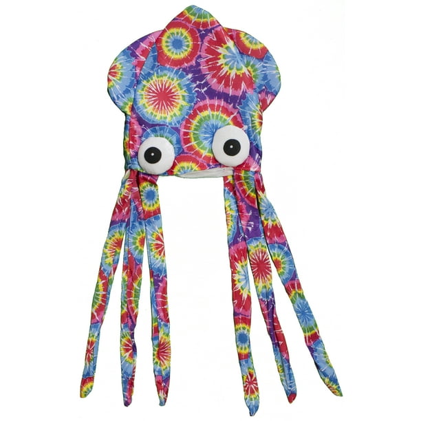 Costume Accessory Felt Tye Dye Squid Hat