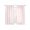 Geometric43, variant on Sheer Curtain Panels Pink Stripes Rod Pocket Voile Window Curtains Pink White Vertical Striped Window Treatments Ligh Filtering Privacy Curtain Drapes for Bedroom Living Room 2 Panel Set 72 Inch