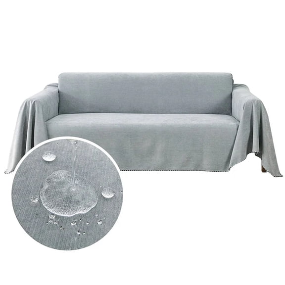 Waterproof Sofa Cover Blanket, Soft Washable Couch Protector for Dogs, Non-Slip Furniture Slipcover, Multiple Sizes (90x180cm) & Colors for Living Room Bedroom