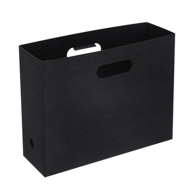 Foldable Scrapbook Paper Storage Organizer, Scrapbook Paper Storage Basket, Plastic File Organizer Box, Durable Desktop Book Stand, 1 Pcs, 12.59x4.33x9.64"