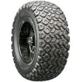 thumbnail image 3 of Golf Cart Wheels and Tires - 12" RHOX RX252 Black w/ All Terrains - Set of 4, 3 of 3