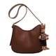 thumbnail image 5 of Bolso para mujer, bolso de hombro con textura de moda, bolso de mensajero retro de gran capacidad para mujer, 5 of 6