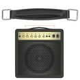 thumbnail image 1 of Poignée de Guitare en Cuir PU, Sangle de Renforcement Interne en Acier, Poignée de Haut-Parleur, Accessoires, 1 of 8