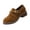 Coffee, variant on Women's Chunky Low Heel Loafers Comfortable Cross Strap Buckle Mary Jane Shoes Casual Shoes Non-Slip Suede Oxfords for Work Daily Wear Black 8 Wide