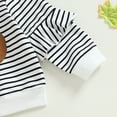 thumbnail image 5 of Okbabeha Toddler Baby Girl Halloween Outfit Cute Pumpkin Sweatshirt High Waist A-Line Skirts Vintage Fall Winter Clothes, 5 of 7