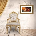 thumbnail image 3 of Haenraets, Willem 24x14 Gold Ornate Wood Framed with Double Matting Museum Art Print Titled - Dinner for two II, 3 of 4