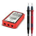 thumbnail image 3 of Multimètre Numérique LCD Testeur de Tension et Courant avec Rétroéclairage Circuit Électrique Portatif Voltmètres pour Artisan Rouge, 3 of 10